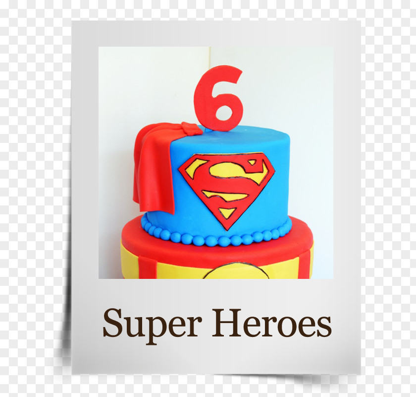 Superman Birthday Cake Party Supergirl PNG