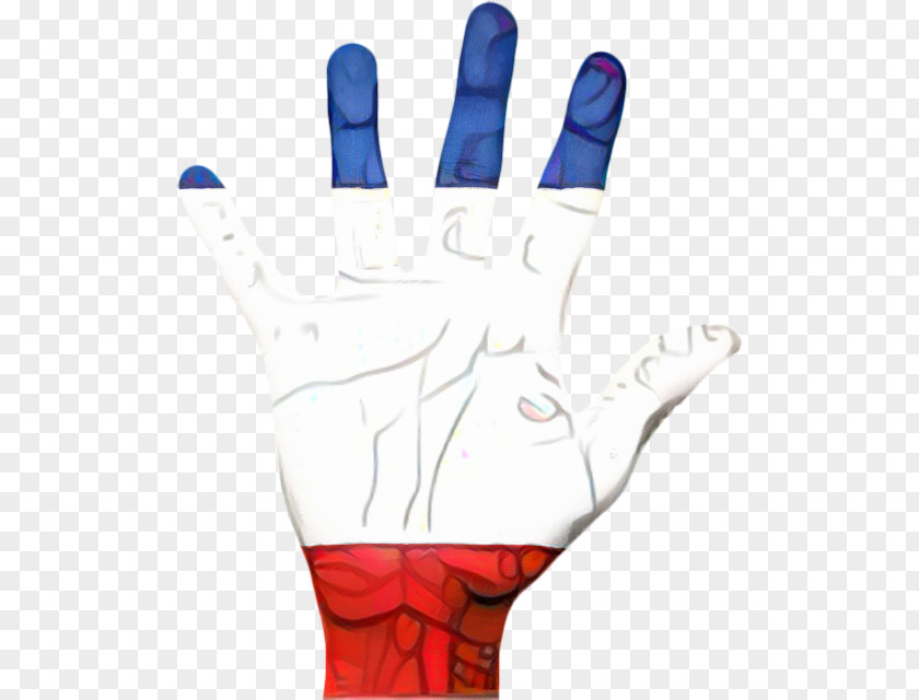 Batting Glove Gesture Flag Background PNG