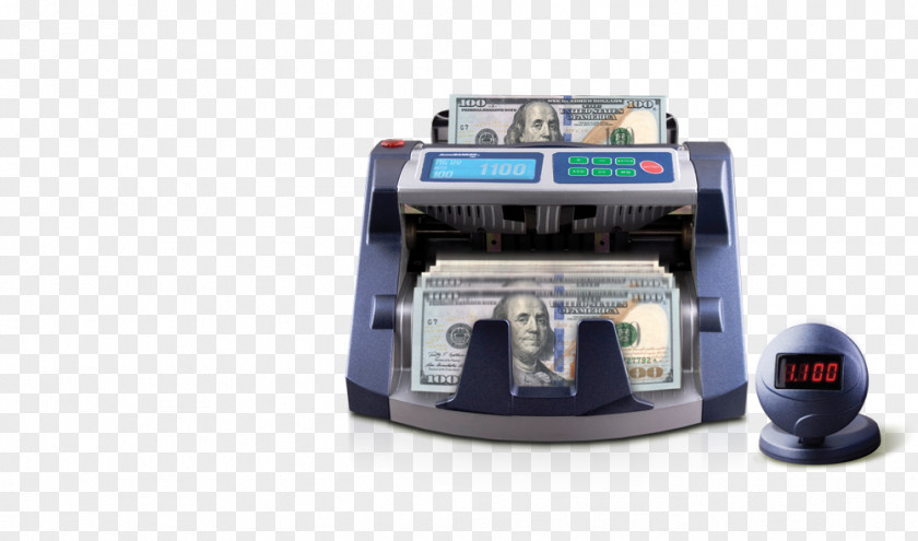 Bill Counter Banknote Contadora De Billetes Currency-counting Machine Money PNG