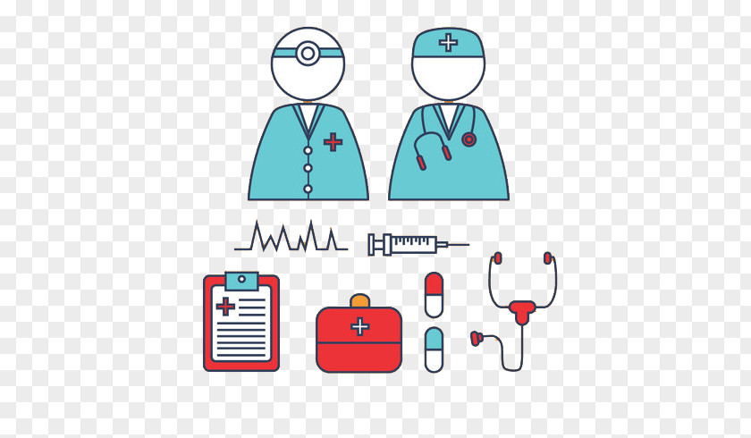 Cartoon Medical Staff Doctor Physician Medicine PNG