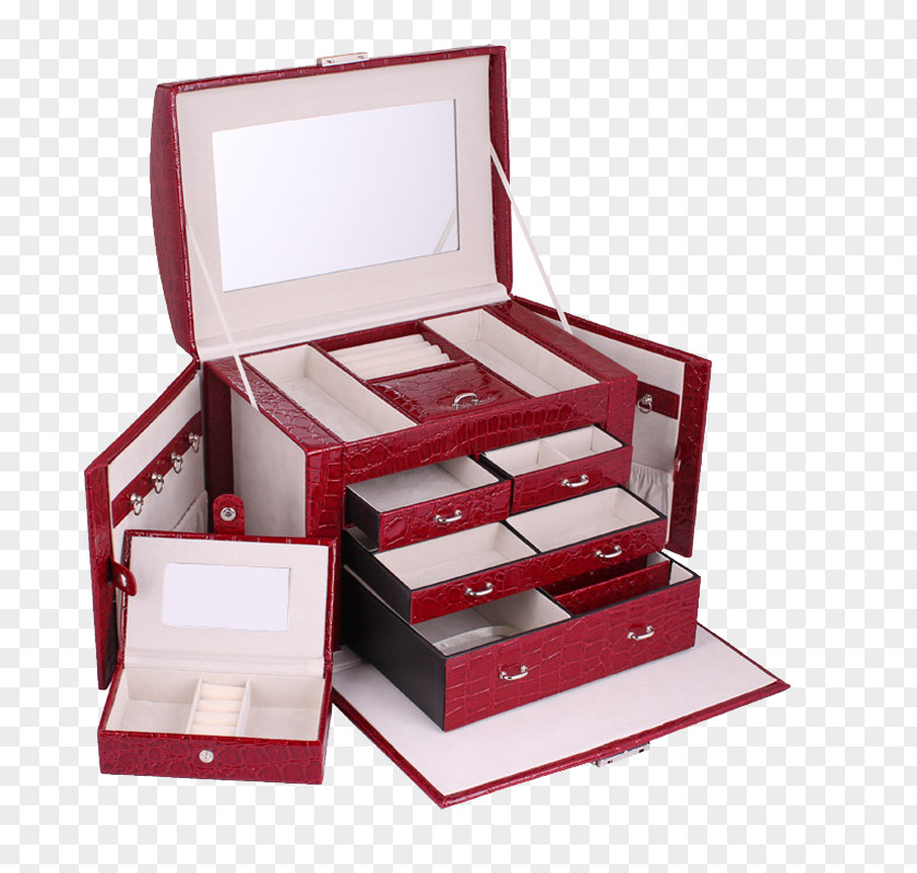 High-end Jewelry Box Casket Jewellery Luxury Goods Packaging And Labeling PNG