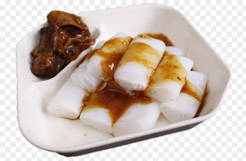 Sirloin Pork Rice Rolls Noodle Roll Dim Sum Domestic Pig Gopchang Chinese Cuisine PNG