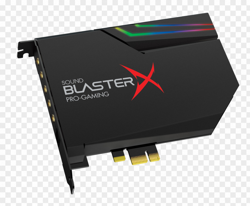Sound Cards & Audio Adapters Creative Technology BlasterX AE-5 Labs PNG