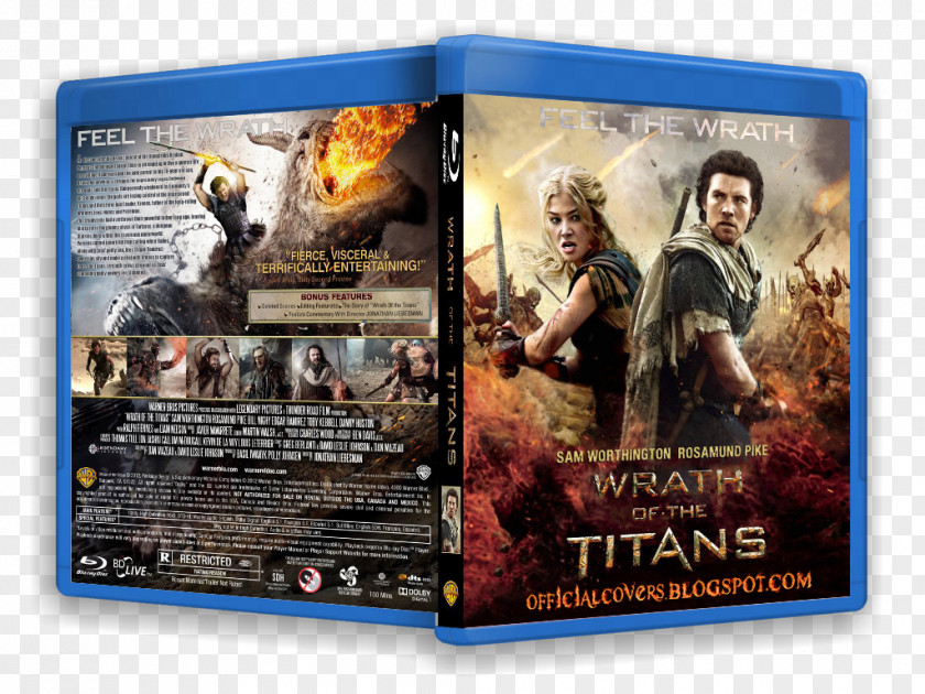 Wrath Of The Titans Clash DVD Region Code Cinematography PNG