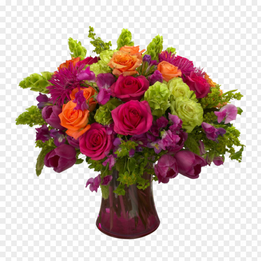 Bouquet Flower Vase Floristry Delivery PNG