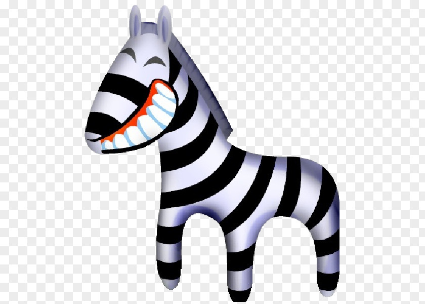 Cartoon Zebra Horse PNG