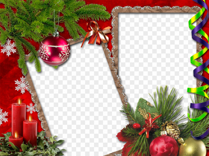 Christmas Frame Graphic Design Image Card Picture PNG