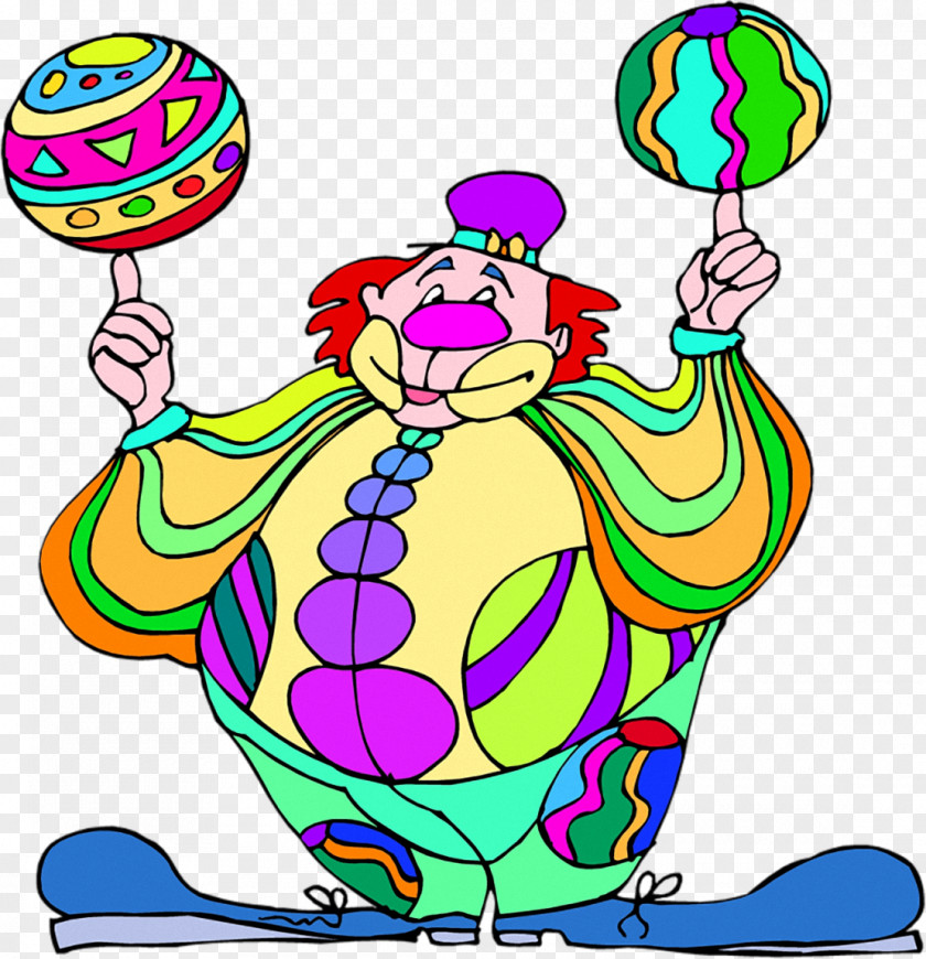 Clown Cartoon Juggling Animation Clip Art PNG