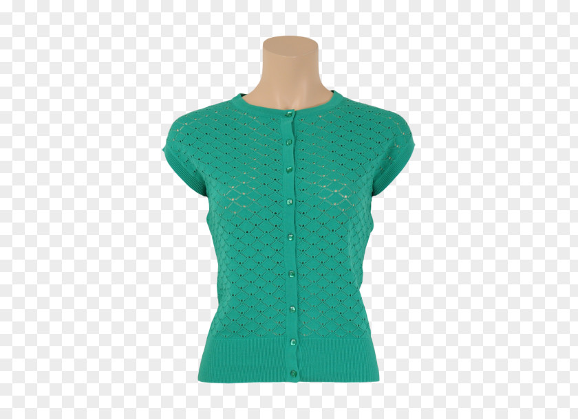 Delphinium Cardigan Turquoise Neck Sleeve Color PNG