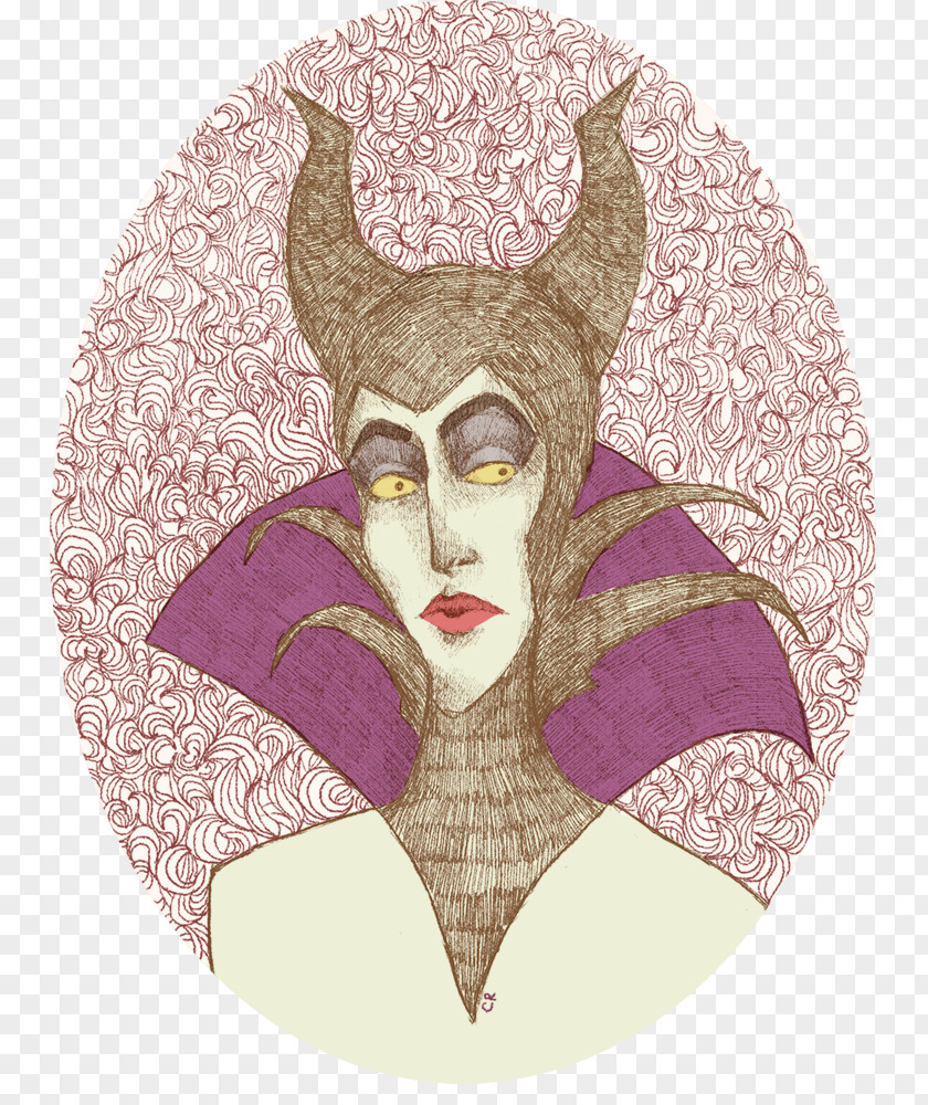 Maleficent Cartoon Costume Design Character PNG
