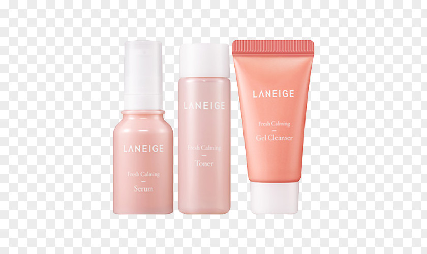 Small Fresh Material LANEIGE Calming Serum Cosmetics In Korea Cleanser PNG