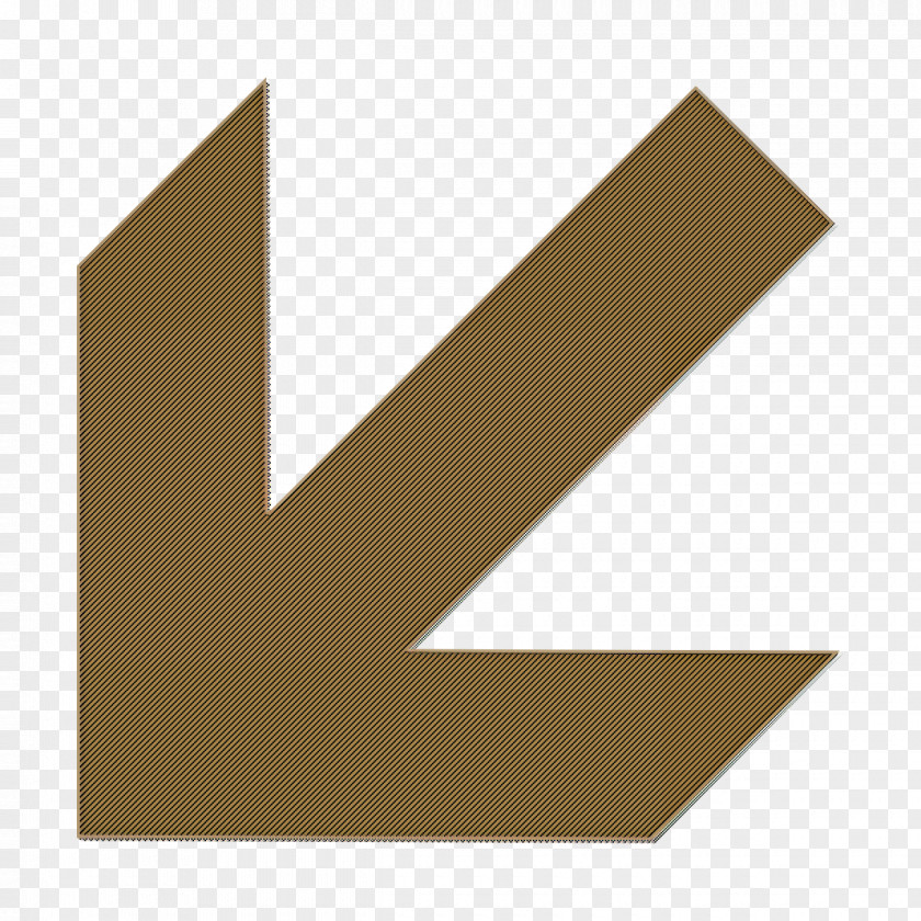 Symbol Stairs Arrow Icon Down Left PNG