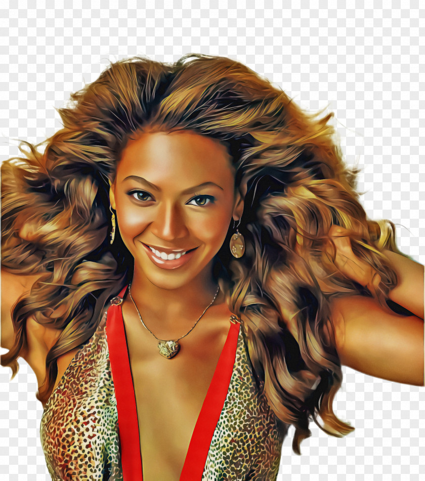 Feathered Hair Smile Hairstyle Ringlet Blond Beauty PNG
