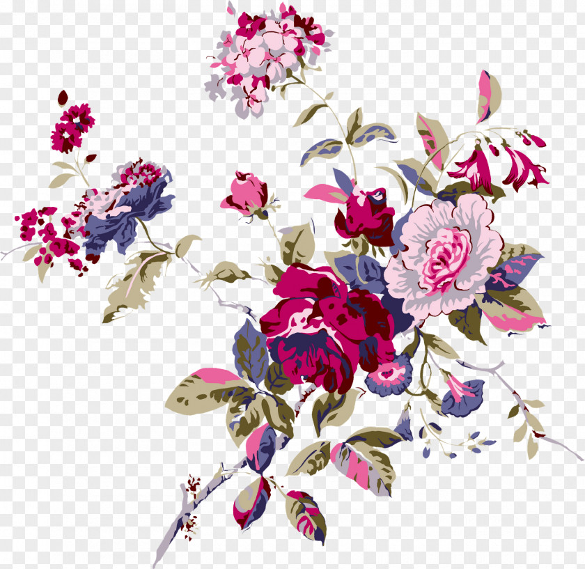 Floral Desktop Wallpaper Paste Computer PNG