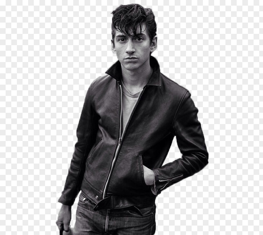 Jacket Alex Turner Leather Arctic Monkeys PNG