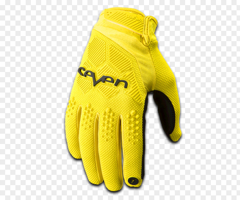 Motocross Bicycle Glove Clothing Seven MX Rival Gloves-Yellow-XL PNG