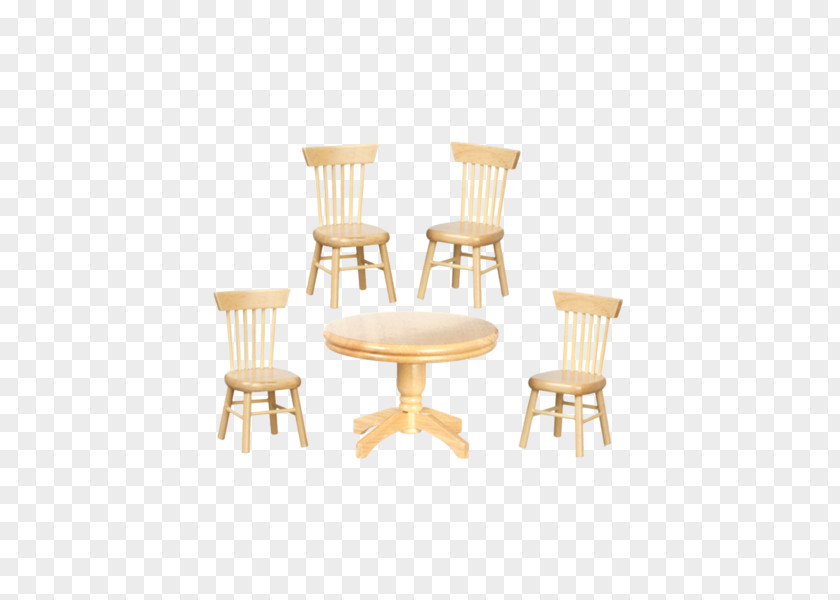 Tableware Set Table Chair Dollhouse Dining Room Furniture PNG