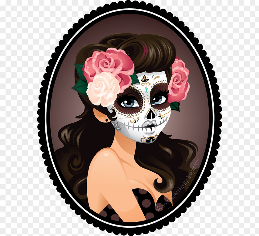 Image Day Of Dead La Calavera Catrina Skull Art Tattoo PNG