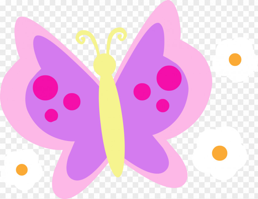 Pink Butterfly Fluttershy Rainbow Dash Pinkie Pie Applejack Rarity PNG