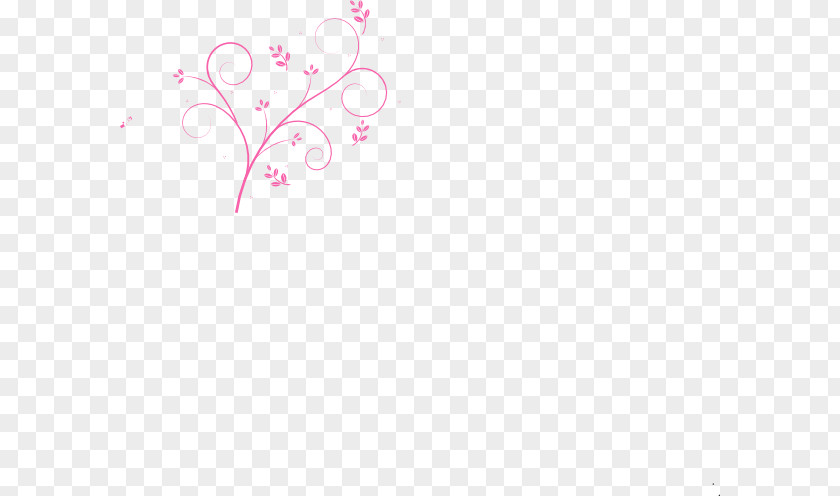 Pink Vine Drawing Clip Art PNG