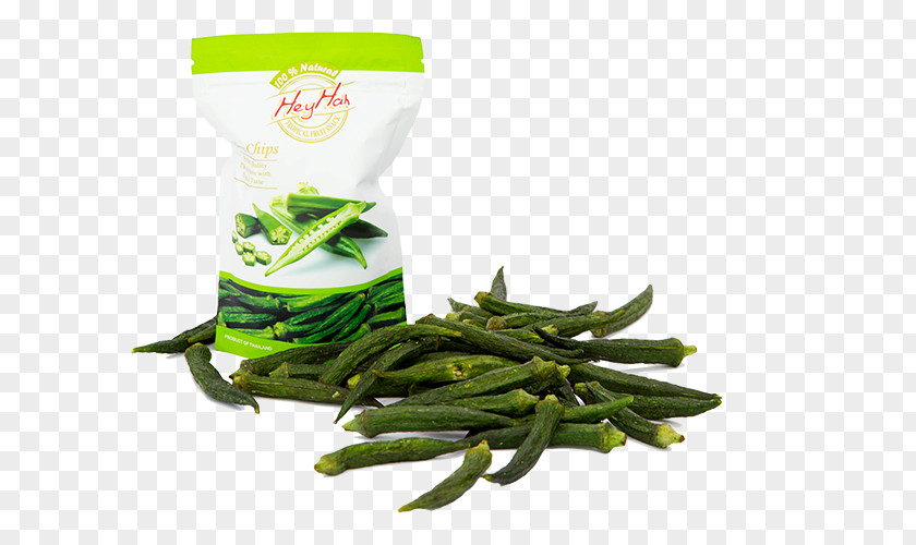 Thai Fruit Green Bean Vitamin Vegetarian Cuisine Food Okra PNG