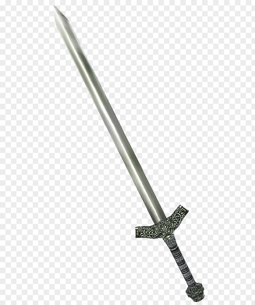 Weapon The Elder Scrolls V: Skyrim Longsword III: Bloodmoon PNG