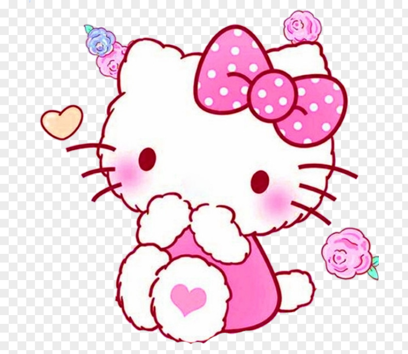 Cat Hello Kitty Desktop Wallpaper Sanrio Image PNG