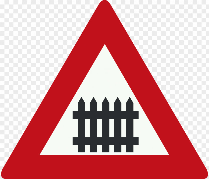 Crossing Rail Transport Level Road Traffic Sign Reglement Verkeersregels En Verkeerstekens 1990 PNG