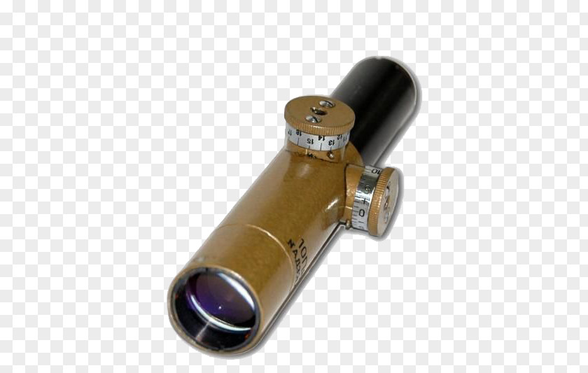 Machine Gun Telescopic Sight Firearm Optics PNG