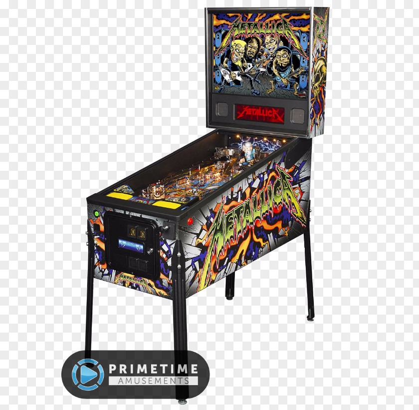Metallica The Pinball Arcade Stern Electronics, Inc. Game PNG