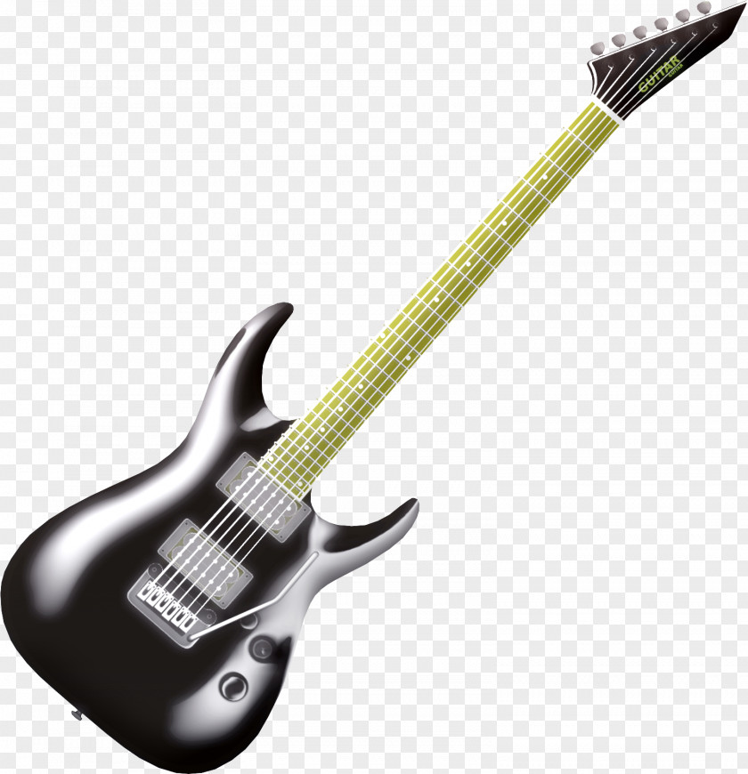 Pretty Creative Electric Guitar Bass PNG