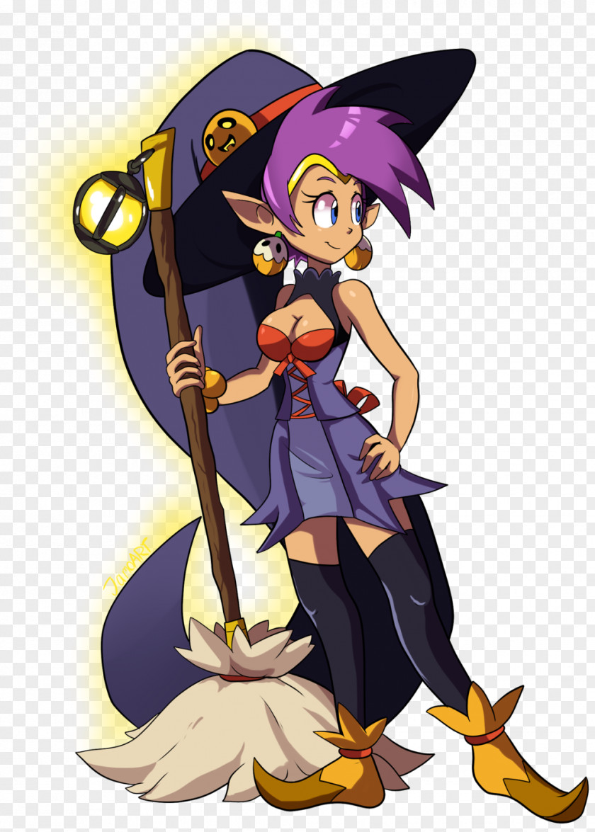 Smurfs And The Halfgenie Shantae: Risky's Revenge Half-Genie Hero Shantae Pirate's Curse Character Fan Art PNG