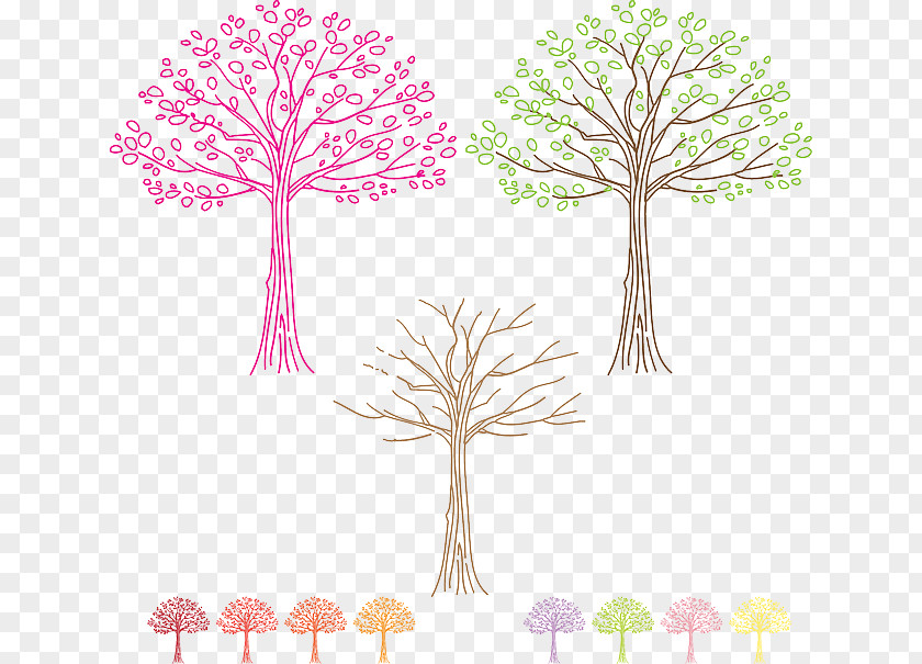 Tree Twig Oak Dogwood Clip Art PNG