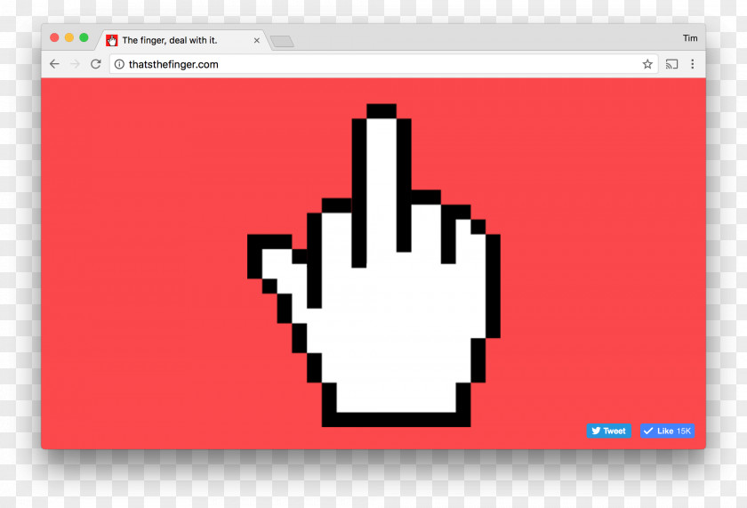 Middle Finger The Index PNG