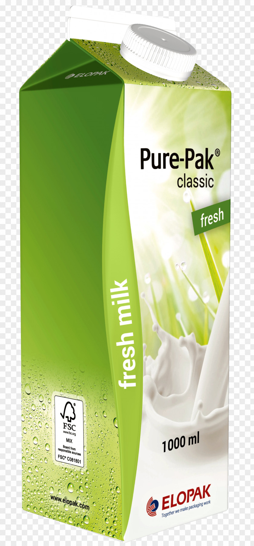 Milk Packaging And Labeling Elopak Carton Paper PNG