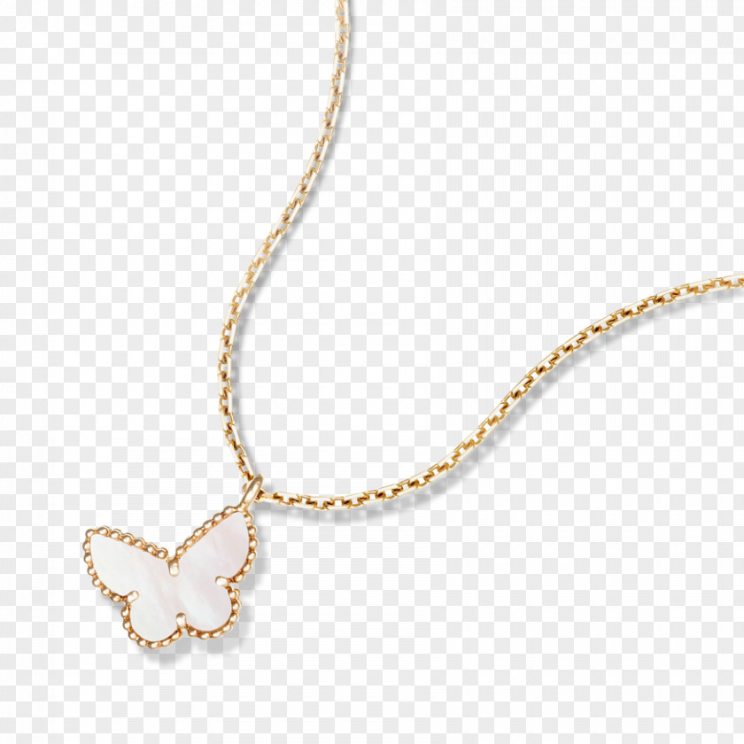 Necklace Charms & Pendants Van Cleef Arpels Jewellery Gold PNG