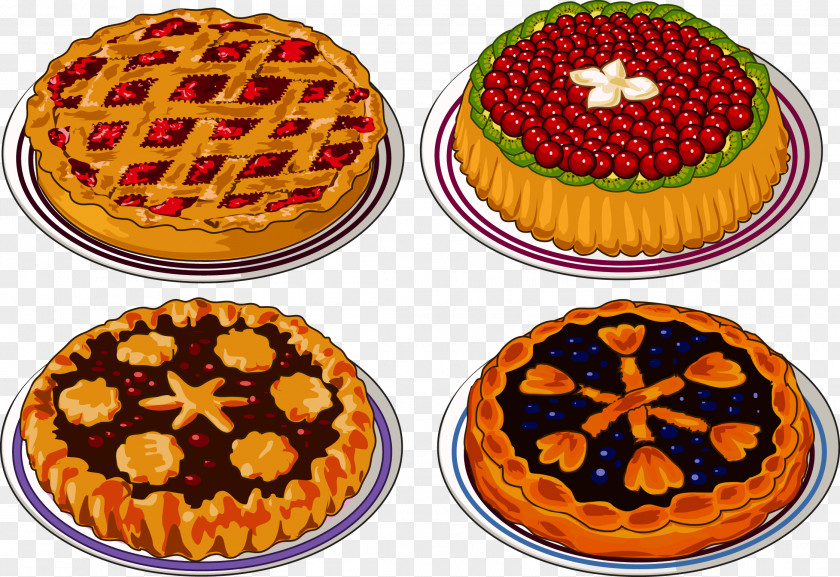 Pizza Apple Pie Tart Cherry Blueberry Strawberry PNG