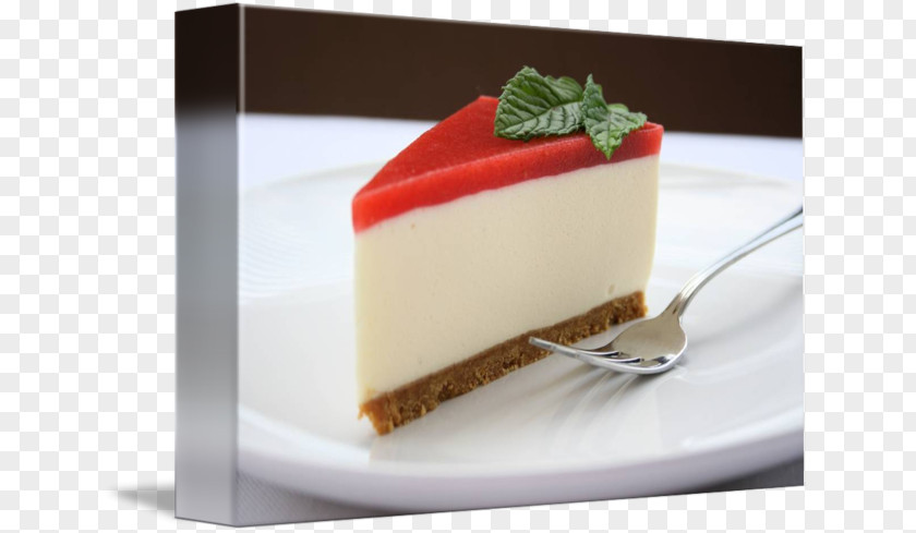 Strawberry Cheese Cake Cheesecake Panna Cotta Frozen Dessert Pudding PNG