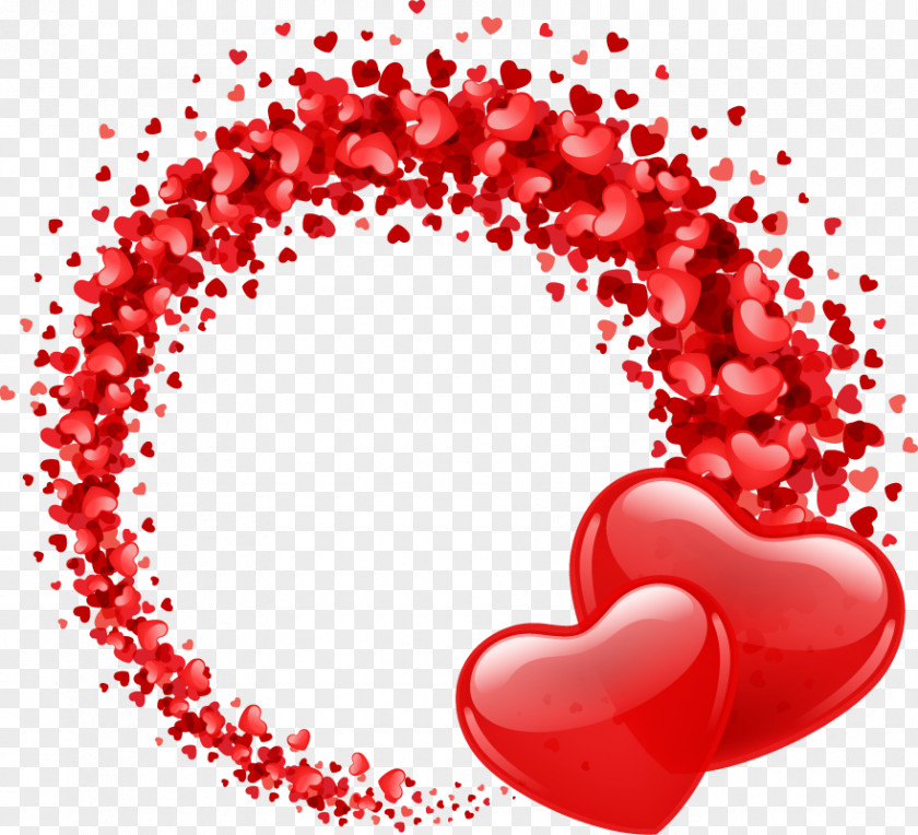 Valentine Element Heart Valentine's Day Clip Art PNG