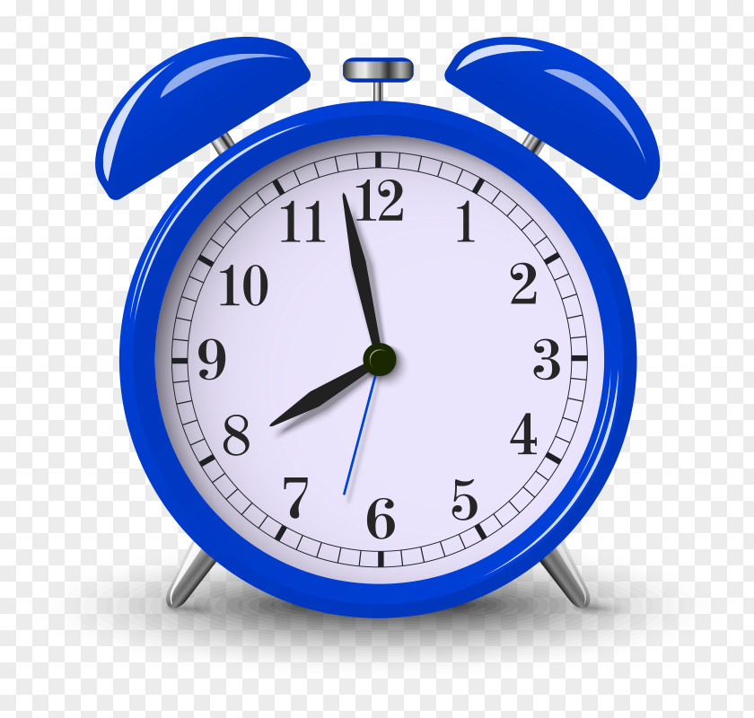 Blue Alarm Clock Decoration Pattern Stock Photography Digital PNG