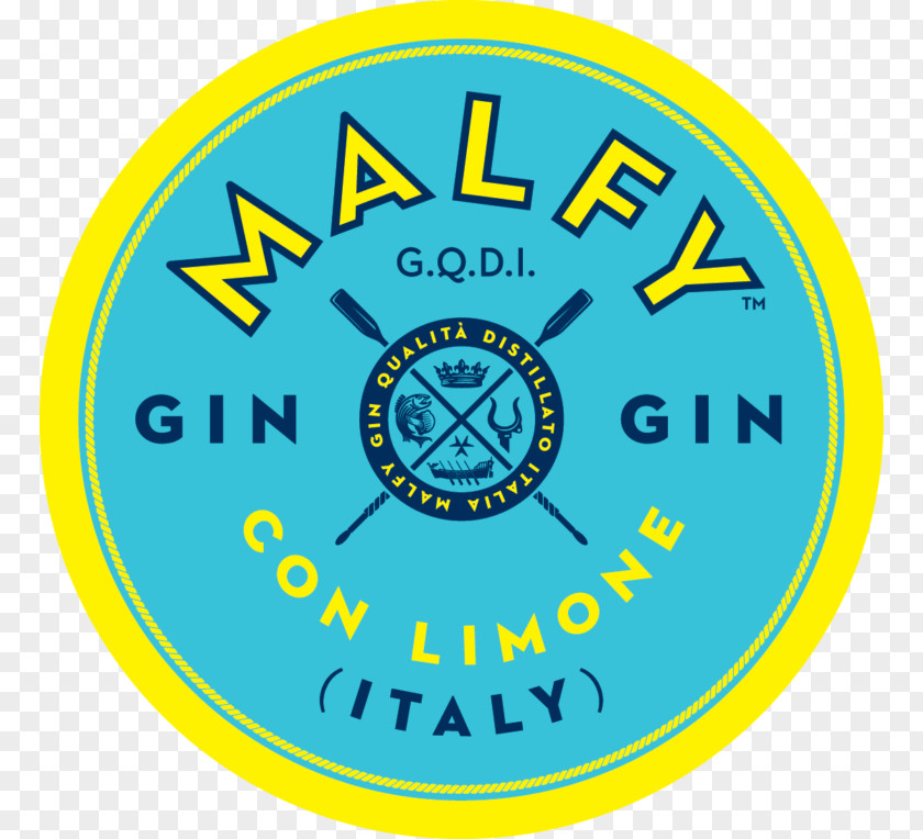 Malfy Con Gin Logo Font Seal PNG