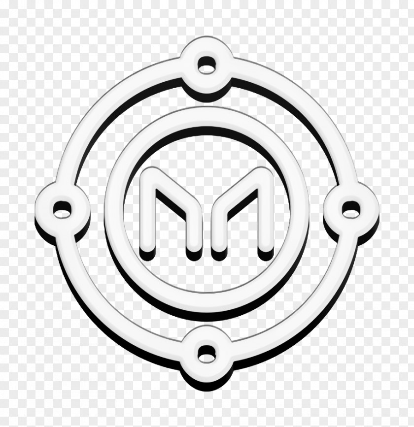 Metal Symbol Adoption Icon Coin Cryptocurrency PNG