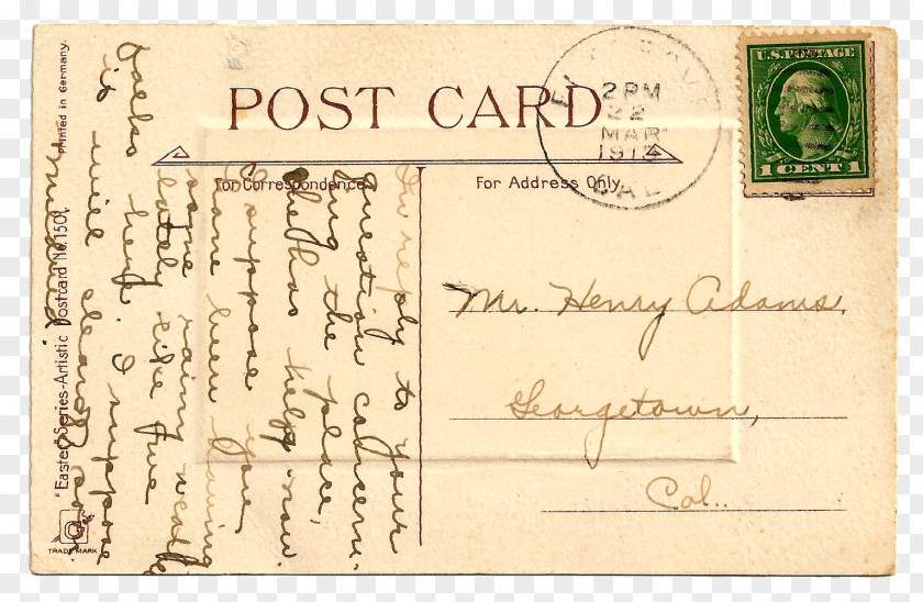Vintage Card Paper Post Cards Scrapbooking Clip Art PNG