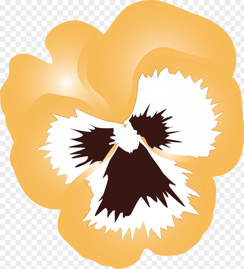 Yellow Plant Flower Violet Family Pansy PNG