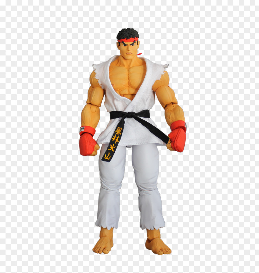 Action Figure Super Street Fighter IV Ryu Sagat V PNG