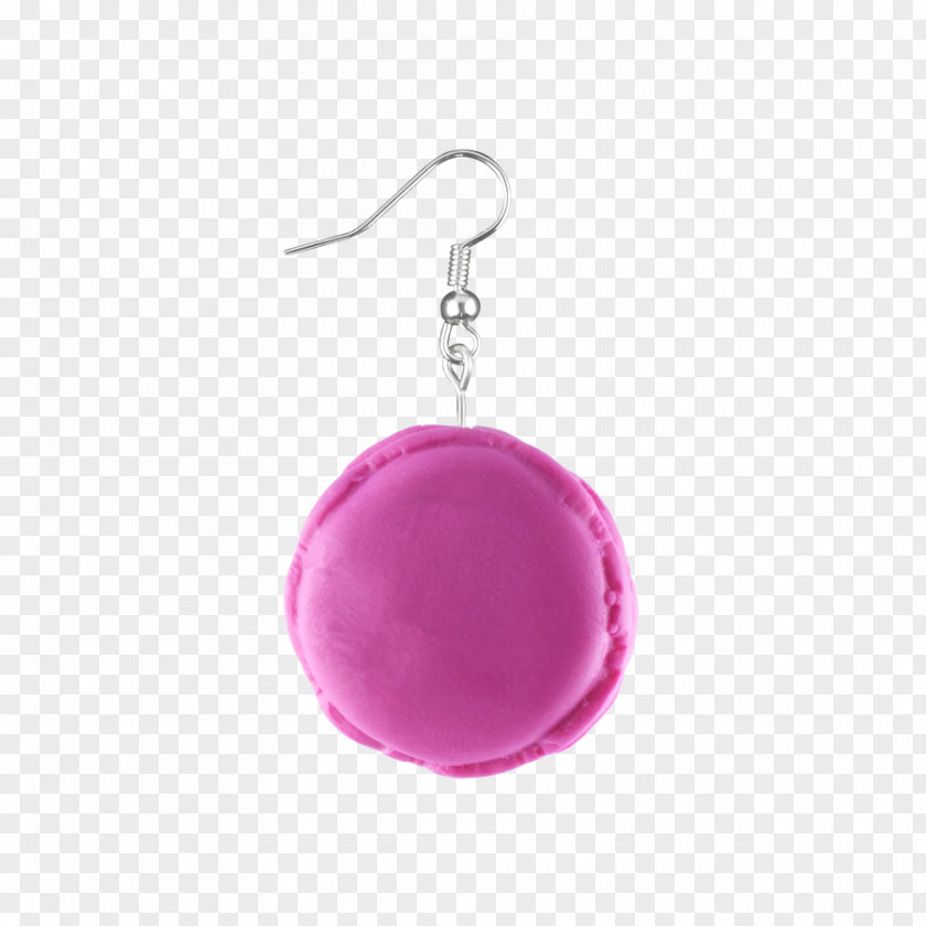 Boubles Earring Pink M PNG