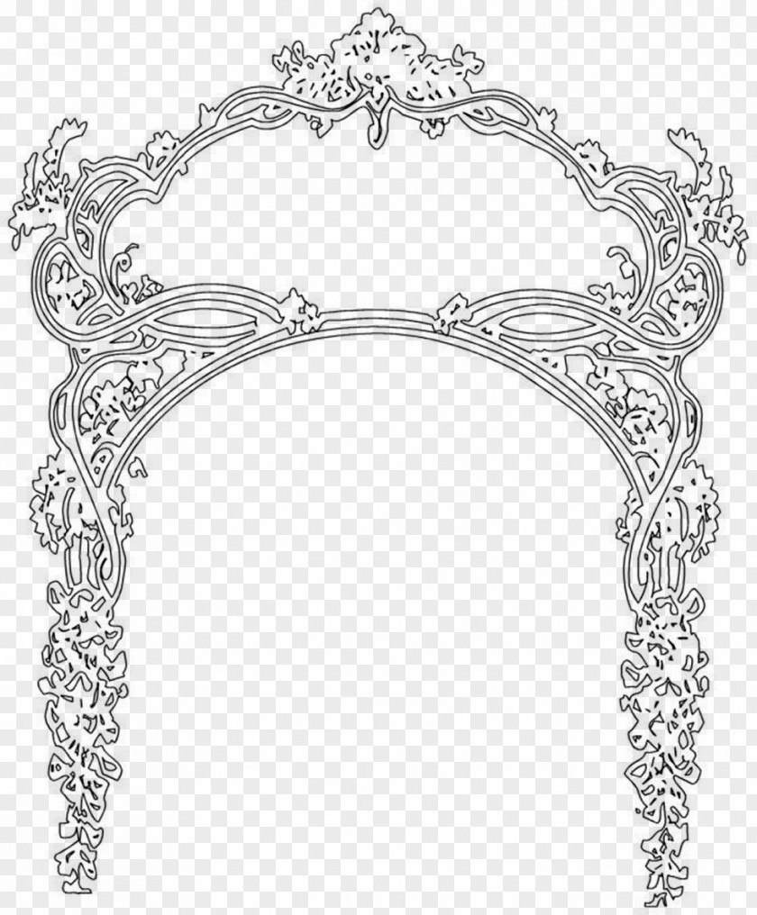 Frame Ornament Monochrome Photography Silver PNG