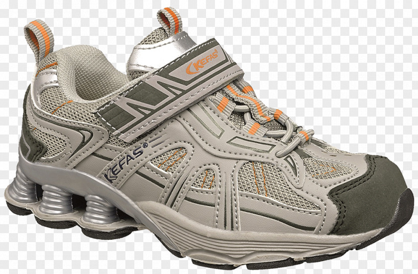 Gray Orange KD Shoes Sports Hiking Boot Walking Product PNG