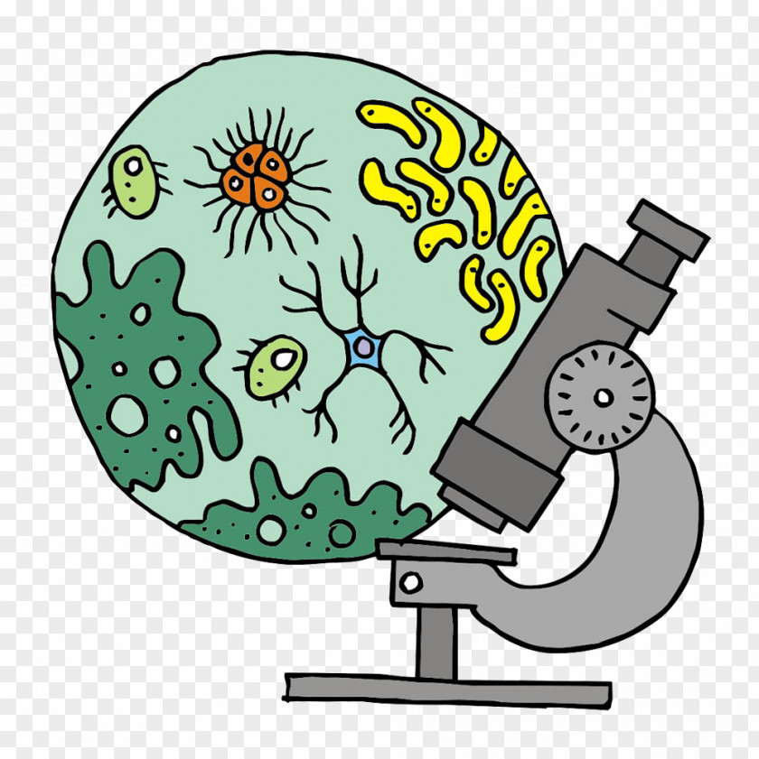 Microscope Cartoon PNG