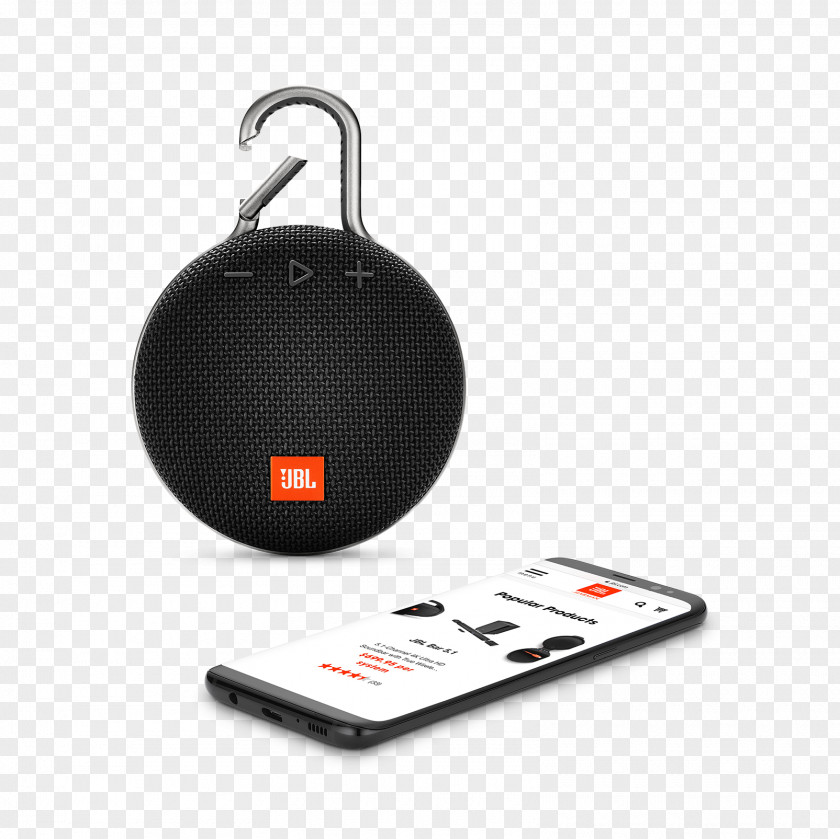 Bluetooth Loudspeaker JBL Clip 3 Speaker Handsfree Wireless Sound PNG